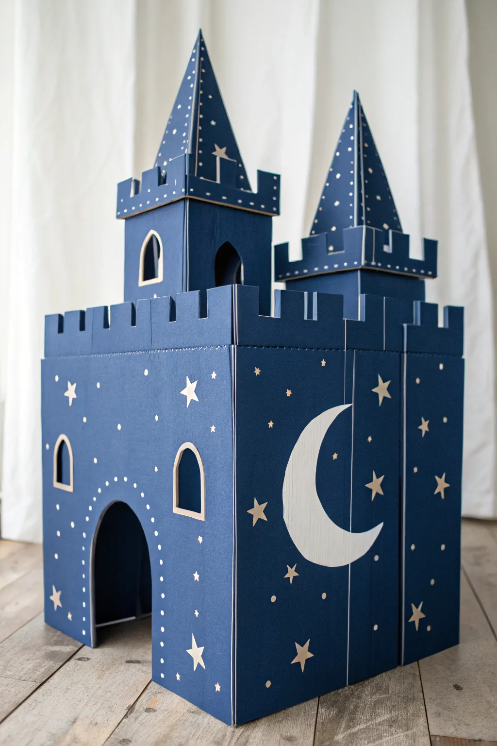 Transform your space with a whimsical Starry Night Castle, where simplicity meets enchantment.