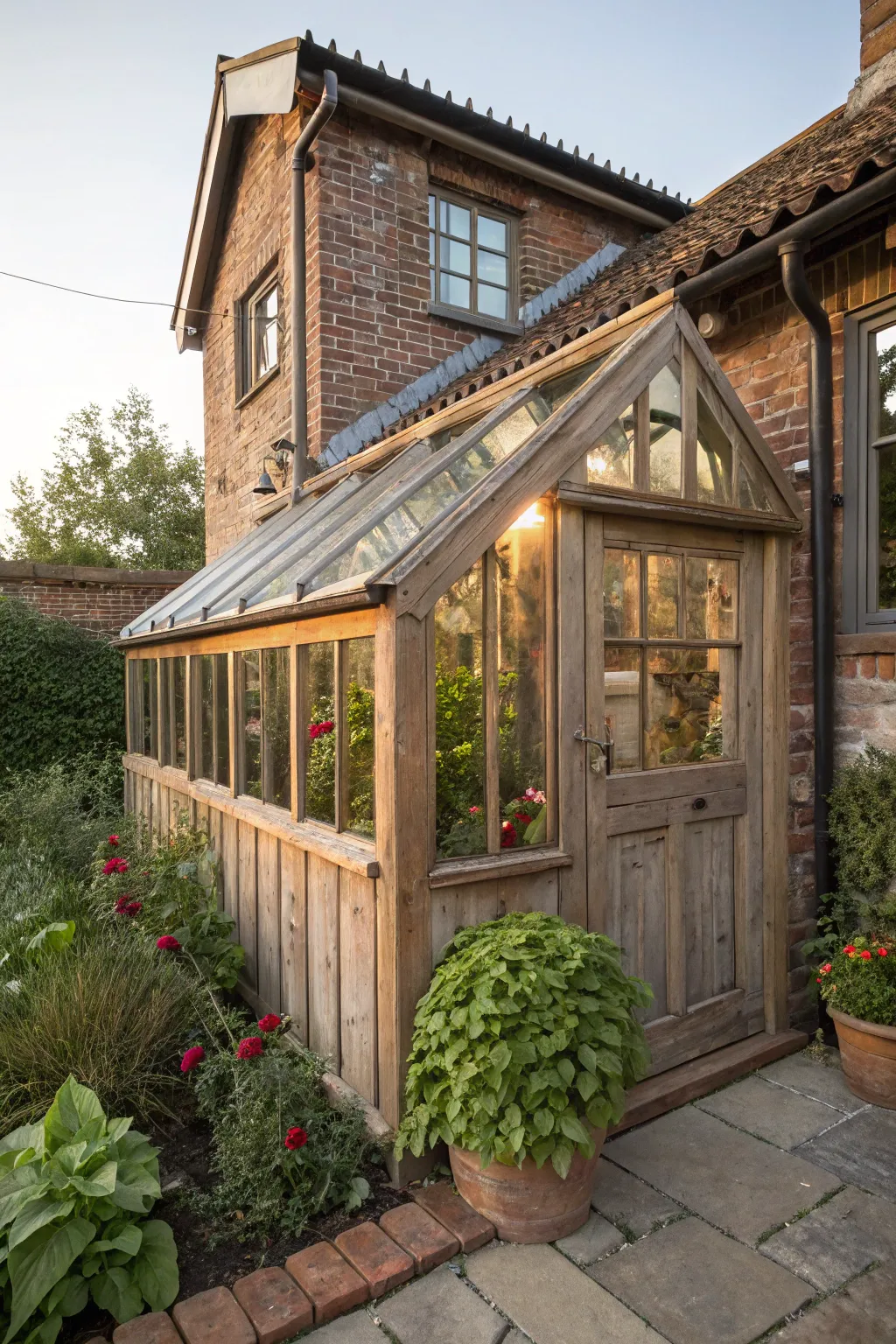 Transform your small space into a green oasis with a stunning lean-to greenhouse.