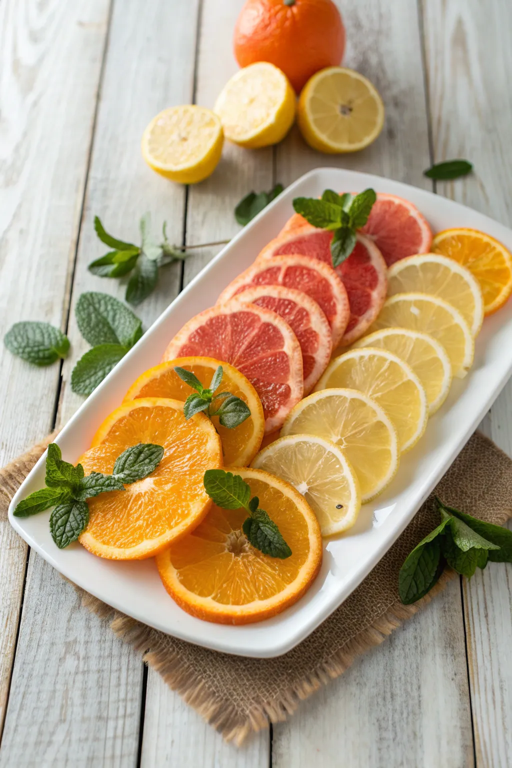 Zest up your holiday with a Citrus Explosion! 🍊🍋 Perfectly arranged for a pop of color and taste.