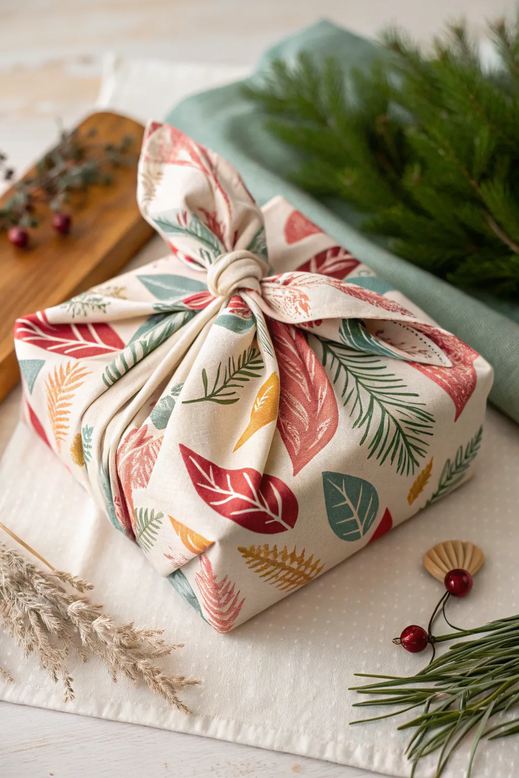 Elevate your gift-giving with eco-friendly, fabric-wrapped presents that are as beautiful as they are sustainable.