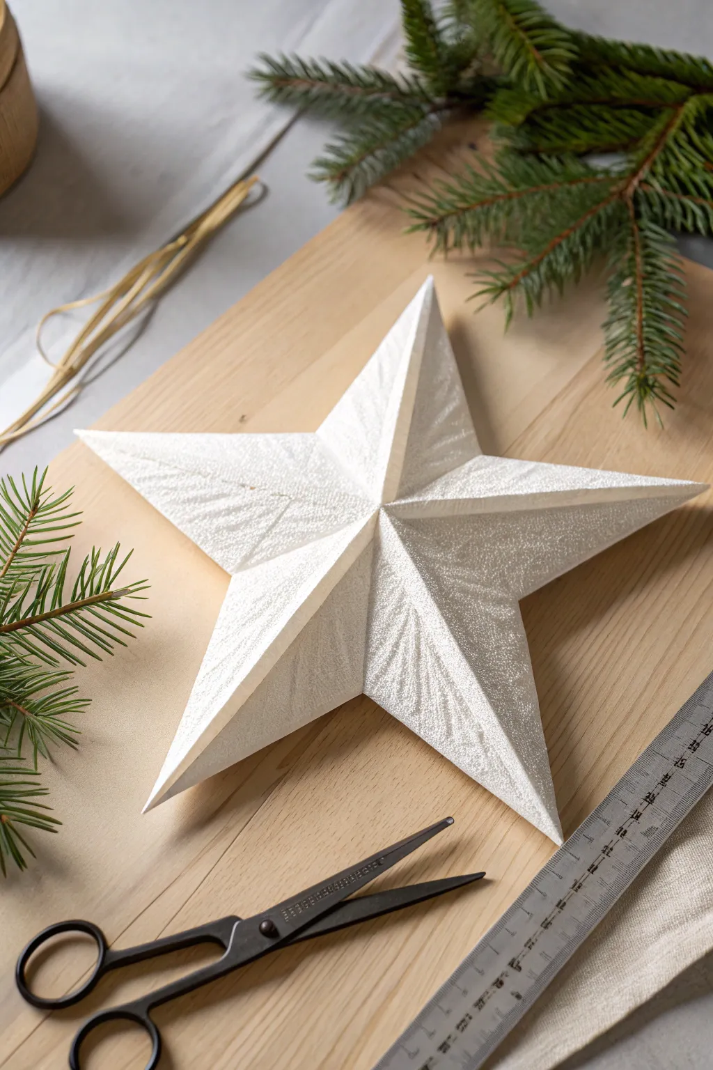 Elevate your holiday decor with handmade elegance: create perfect stars with our printable templates.