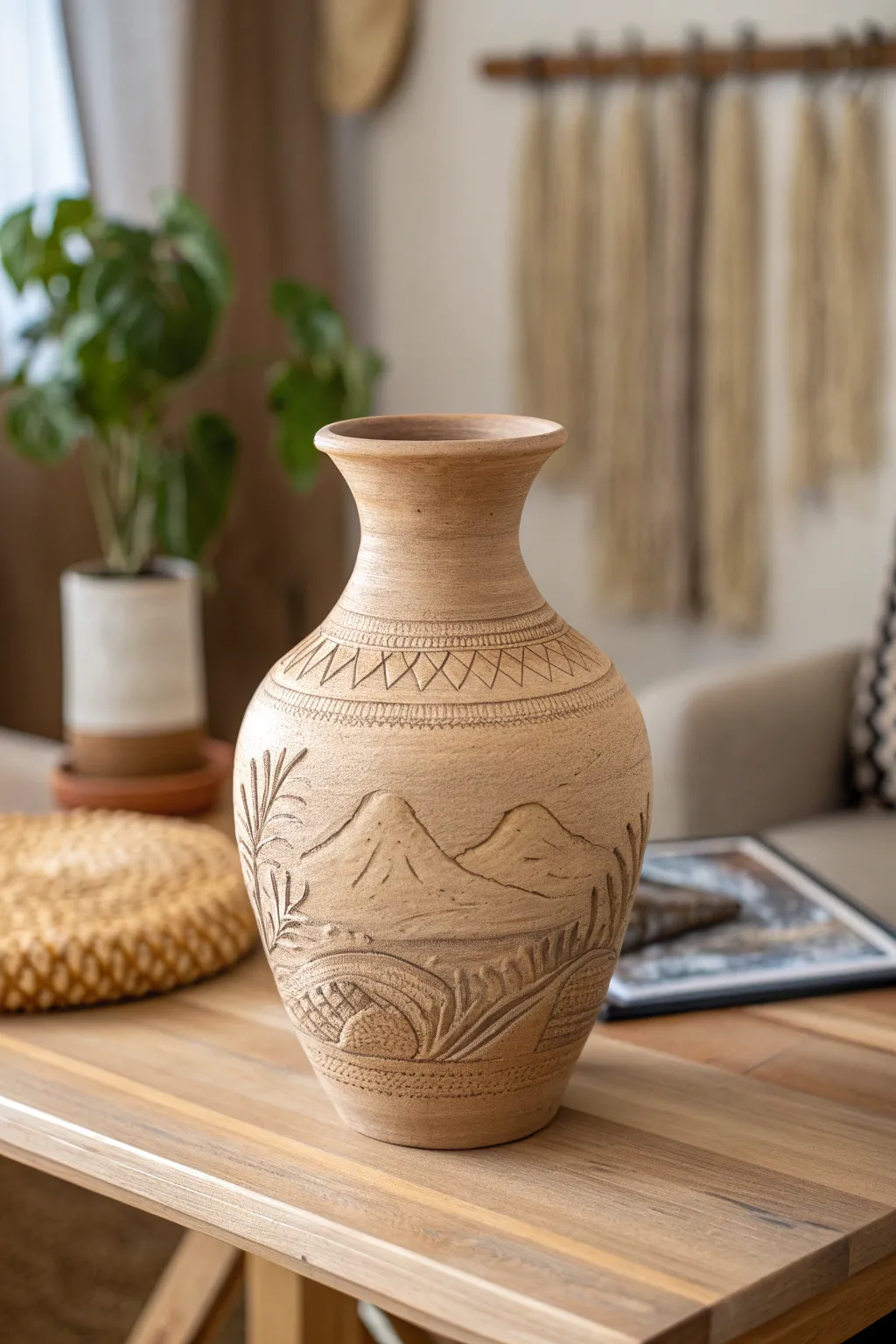 Embrace the charm of rustic clay designs, where simplicity meets natural beauty.