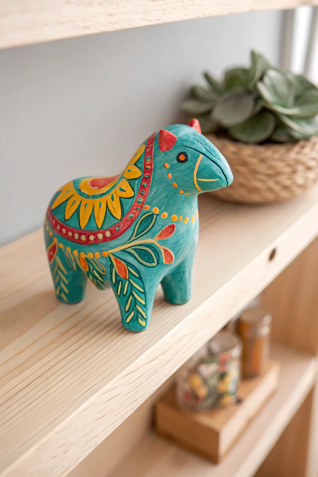 Bring a splash of joy to your space with this charming clay creation!