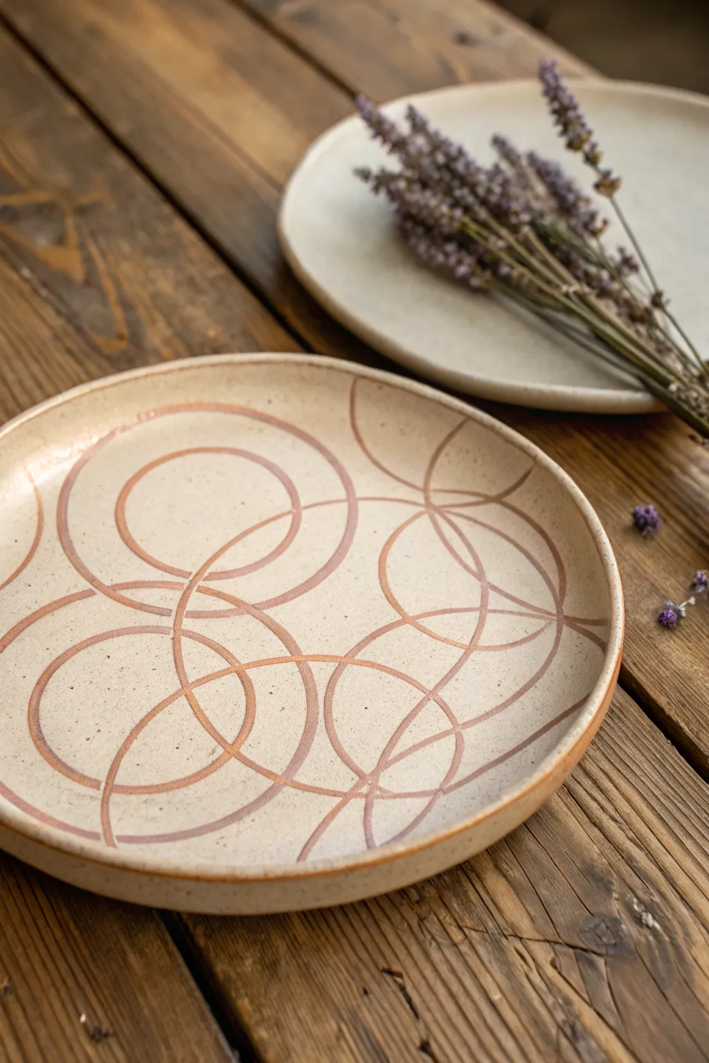 Embrace the beauty of simplicity with geometric whimsy on your table.