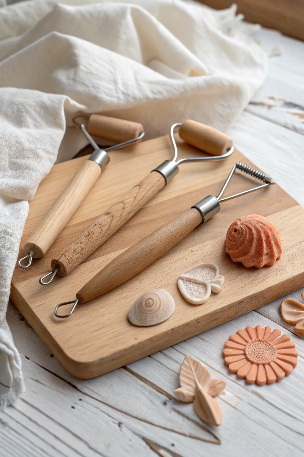 Elevate your clay creations with these exquisite tools, designed for precision and beauty.
