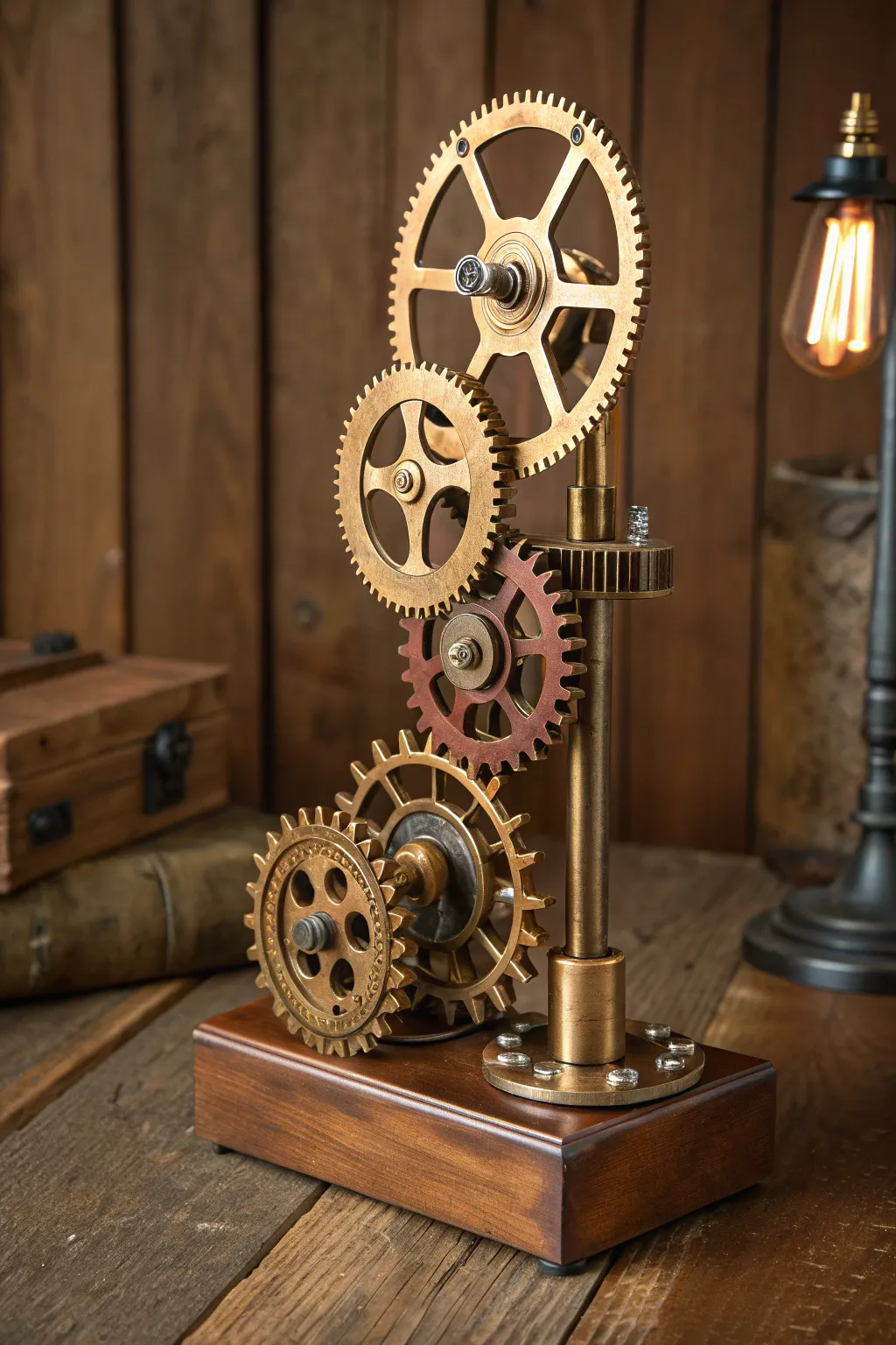 Discover the allure of industrial steampunk art, where craftsmanship meets imagination.