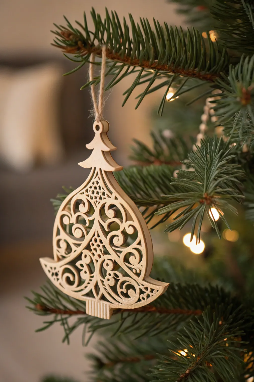 Elevate your holiday decor with handcrafted CNC-carved ornaments that blend tradition with artistry.