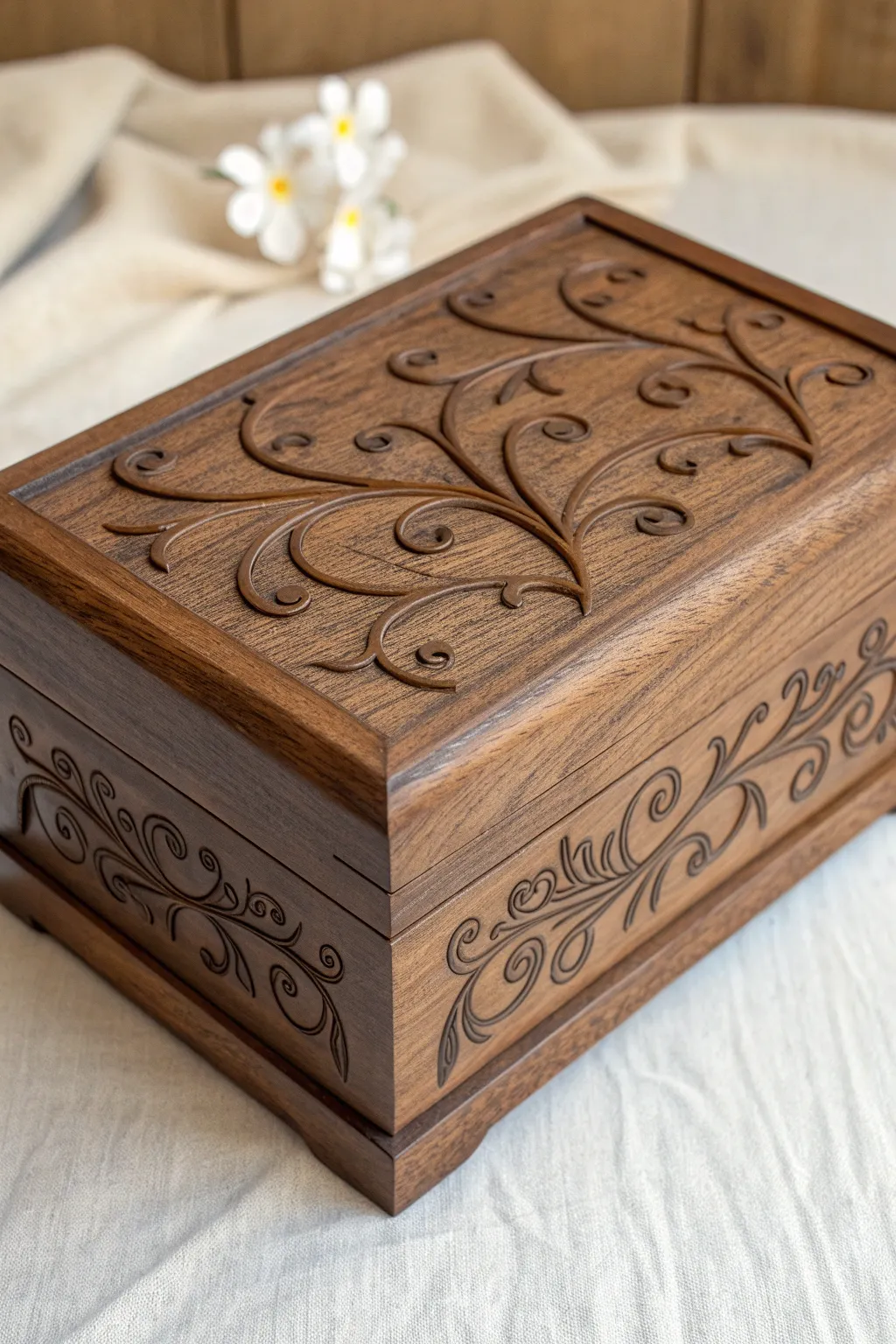 Elevate elegance with intricately engraved jewelry boxes.