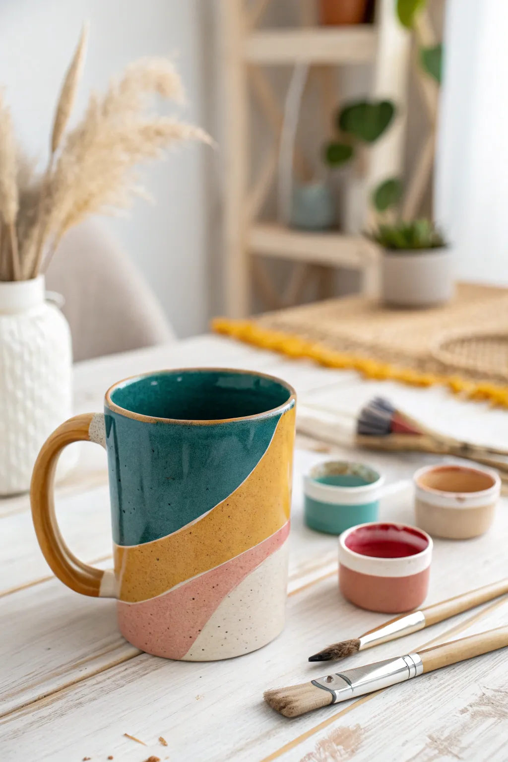 Unleash your creativity with friends and design your own masterpiece mug!