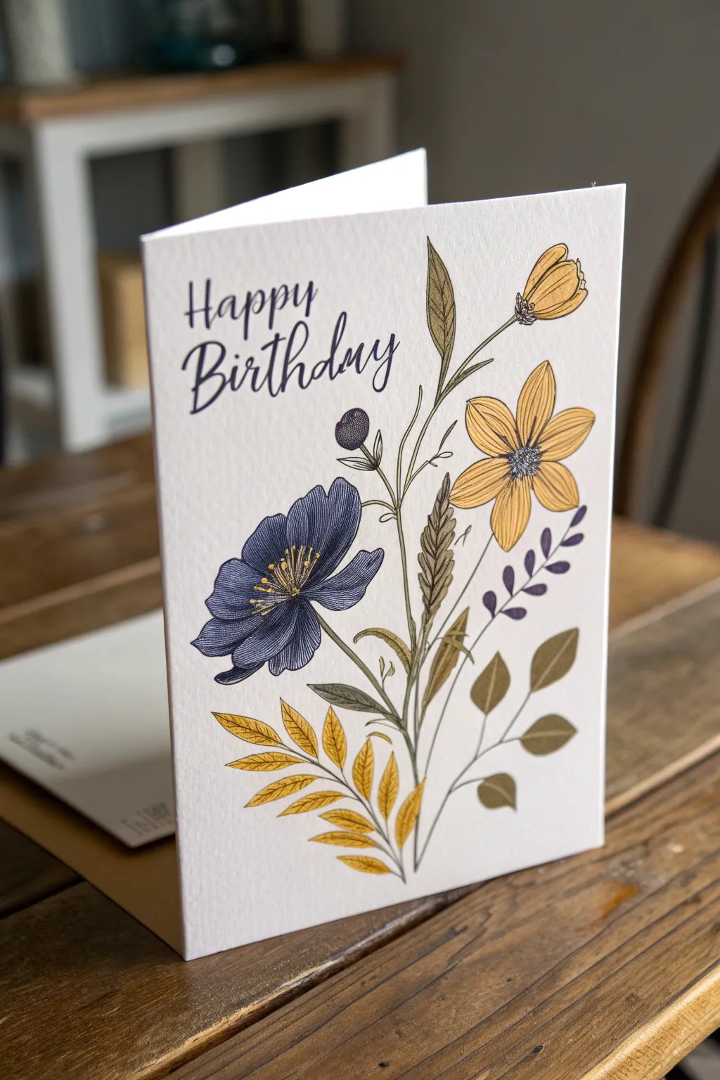 Add a personal touch to birthdays with a stunning floral-themed card that speaks to their soul.