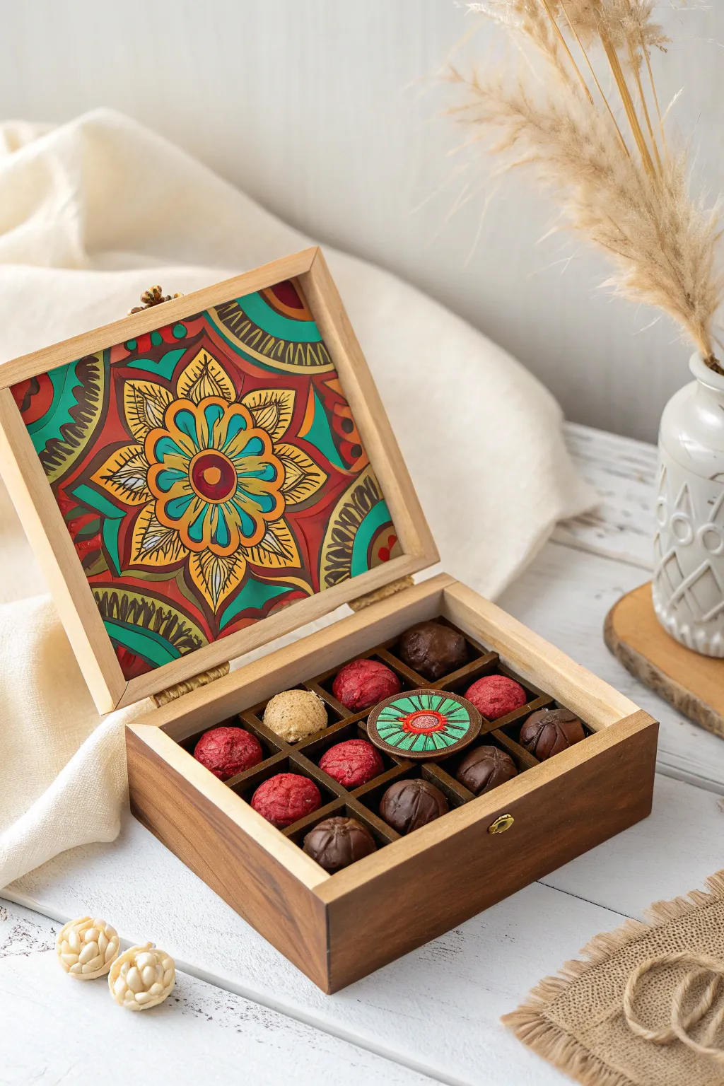 Elevate your chocolate gifts with a touch of artistry and elegance. 🎨🍫 #CreativeGifting #ScandinavianStyle