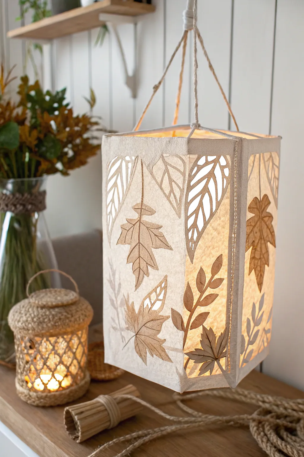 Illuminate your space with the enchanting glow of seasonal paper lanterns, where minimalist design meets nature-inspired beauty.