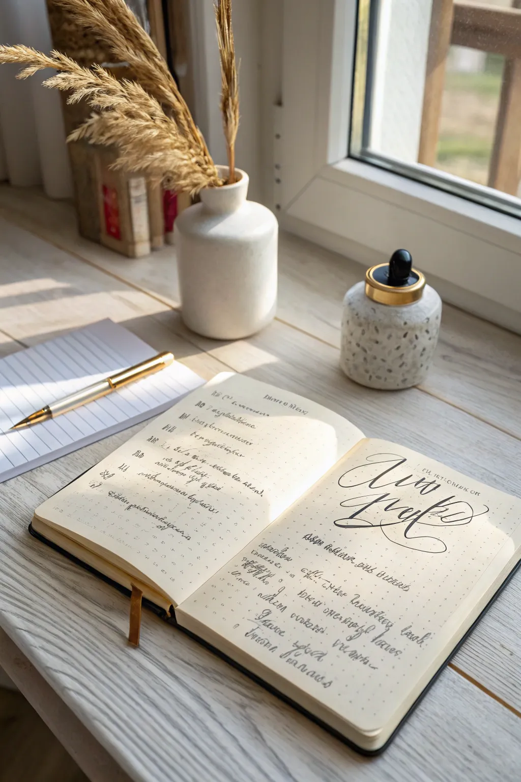 Transform your diary into a canvas of creativity with diverse handwriting styles. #DiaryInspiration #BohoMinimalism