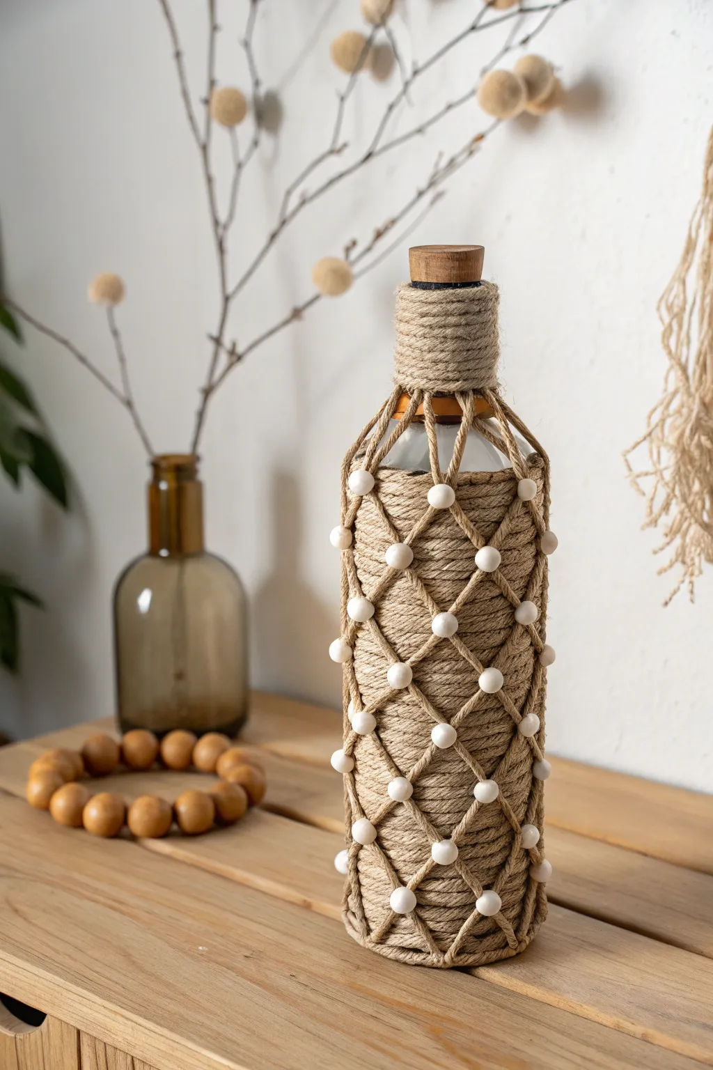 Embrace sustainable style with a touch of rustic elegance. #UpcycledMagic