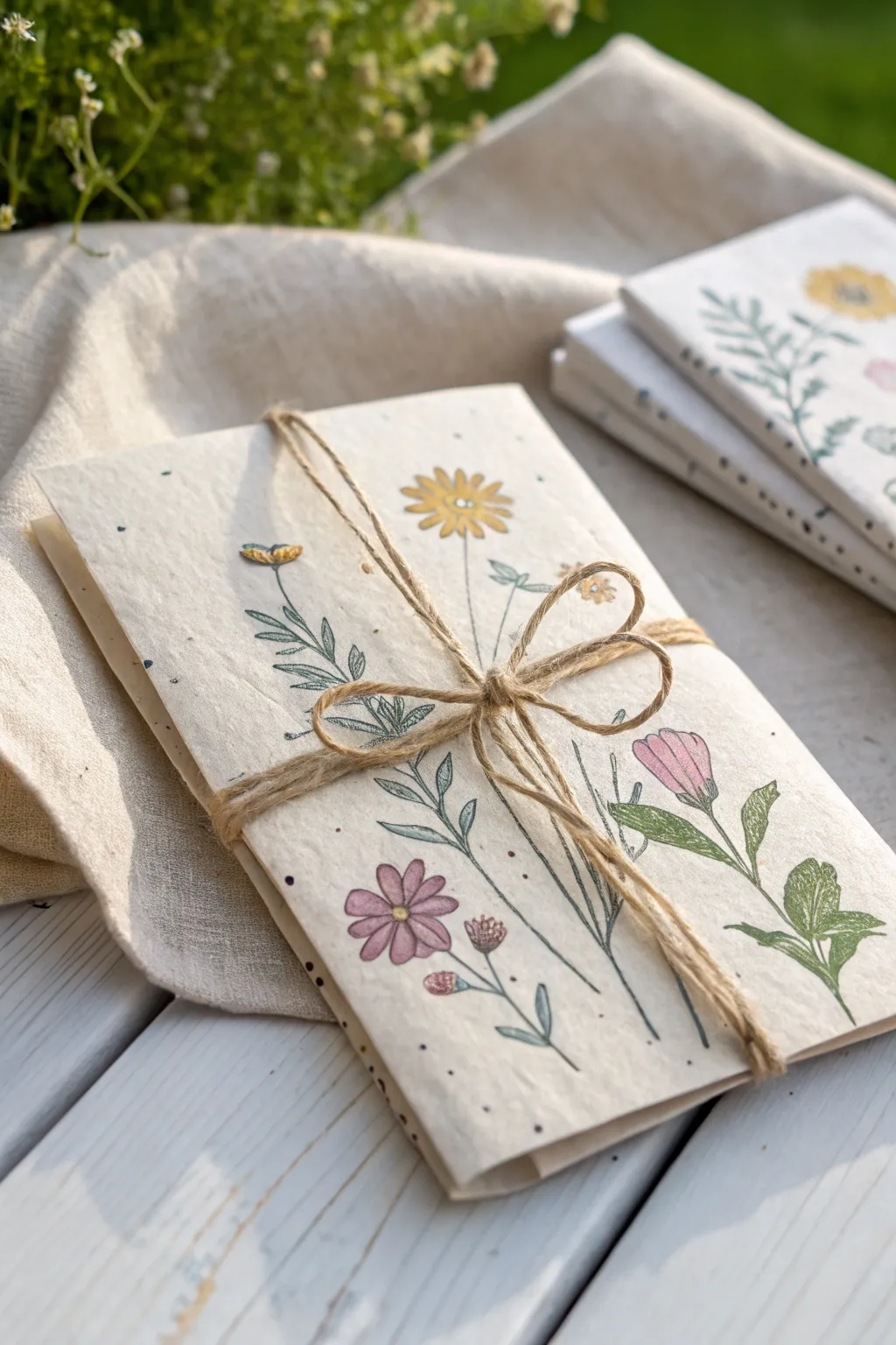 Plant the seeds of love and celebration with these beautiful wildflower favors. 🌼 #DIYBabyShower #ScandiBoho