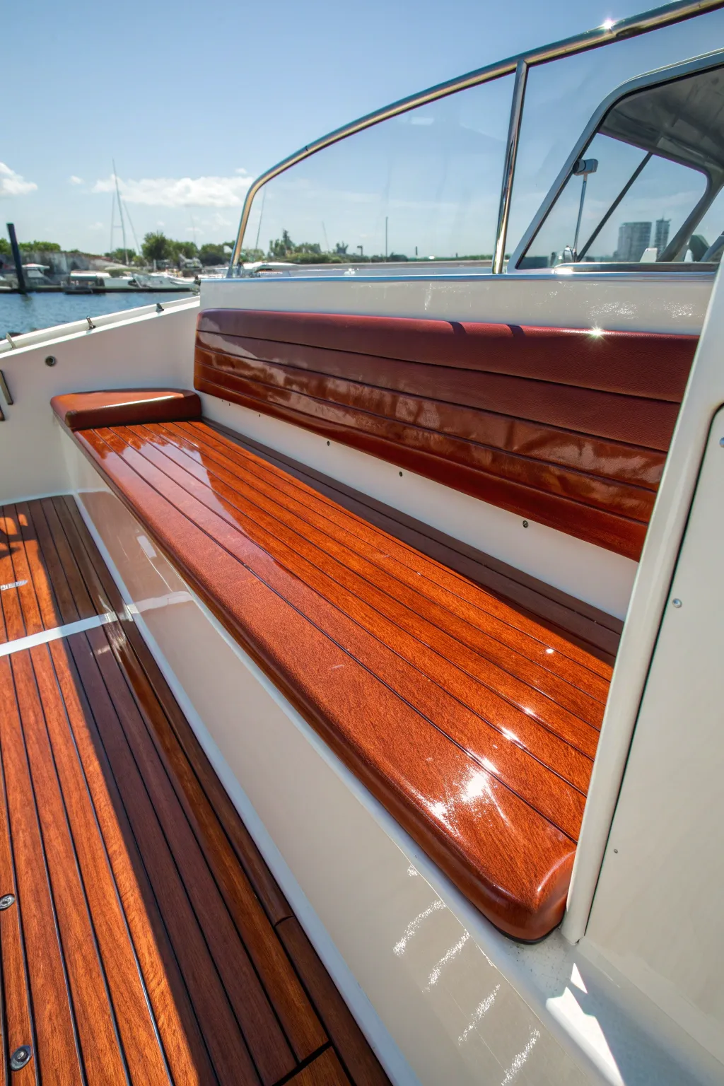 Elevate your boat's style with a splash of vibrant Rust-Oleum brilliance.