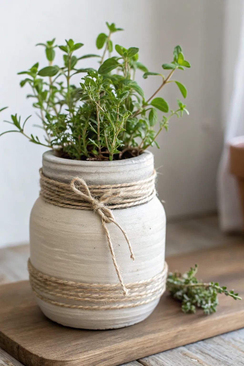 Transform your space with eco-friendly elegance: Upcycled ceramic plant pots for a touch of natural beauty.