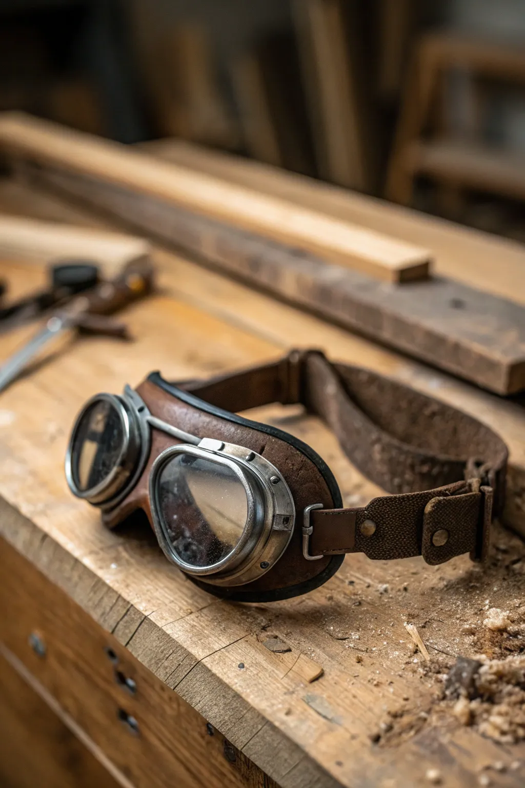 Craft your perfect DIY costume with these vintage safety goggles, blending style and protection!