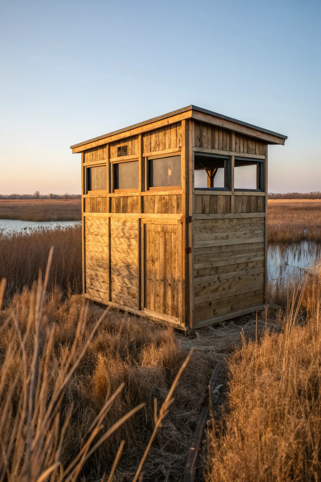 Adaptable Craftsmanship: Tailor your hunt with a modular duck blind designed for any landscape.