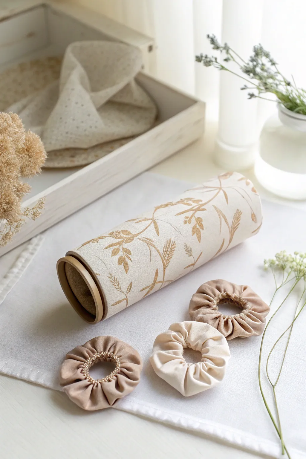 Elevate your scrunchie game with a chic DIY holder that's as unique as you are!