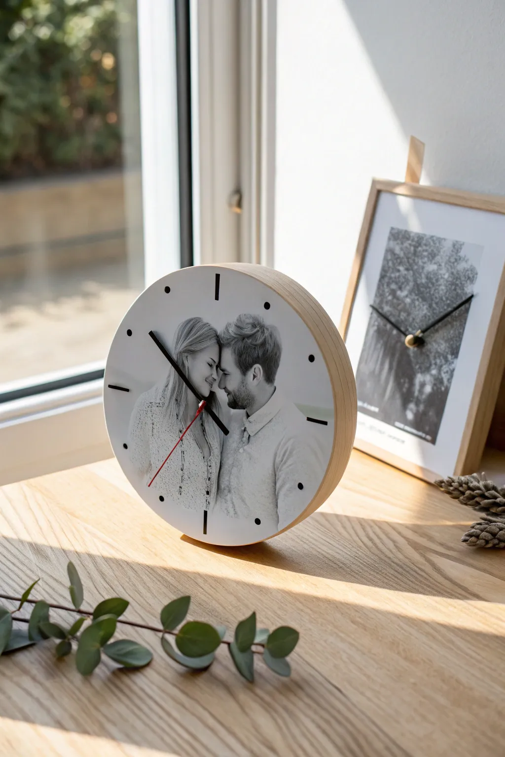 Transform time into treasured moments with this personalized photo clock - the perfect blend of simplicity and sentiment.