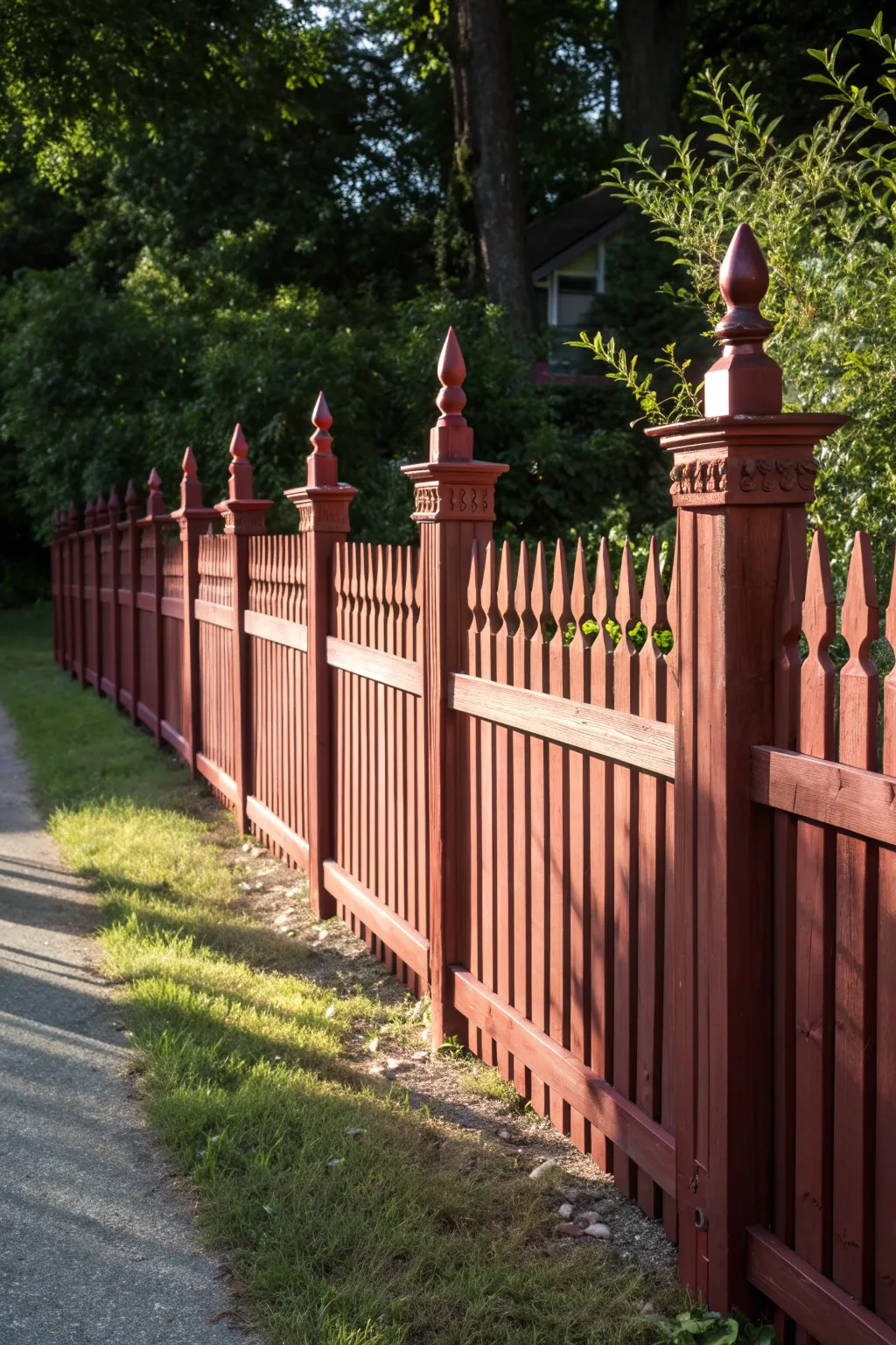 Elevate your privacy with a bespoke tall picket fence that marries tradition with craftsmanship.