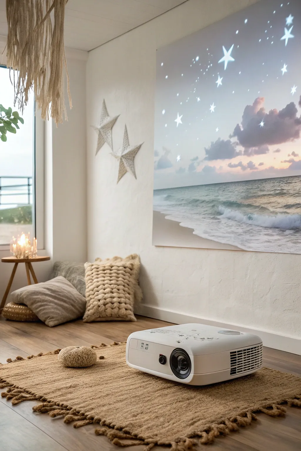 Transform your space into a serene escape with calming projections and a touch of glowing magic.