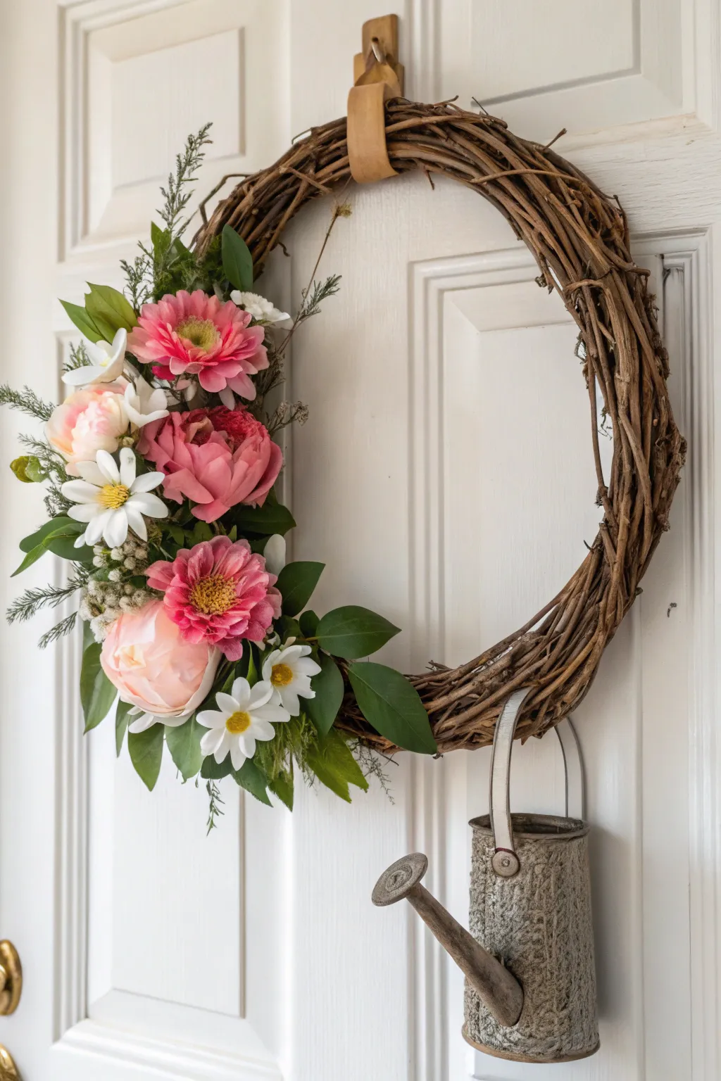 Bring a piece of your garden to your doorstep with a touch of boho elegance!