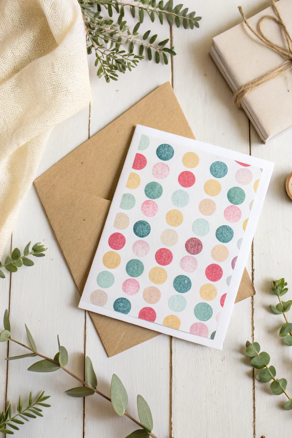 Craft a heartfelt card with a touch of color and creativity. Perfect for appreciating those who inspire learning. 🌿✨