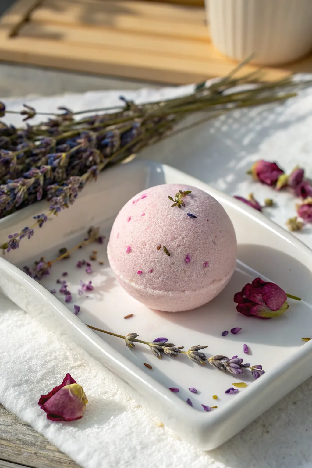 Elevate your self-care ritual with handmade bath bombs – a simple yet luxurious gift for your loved ones.