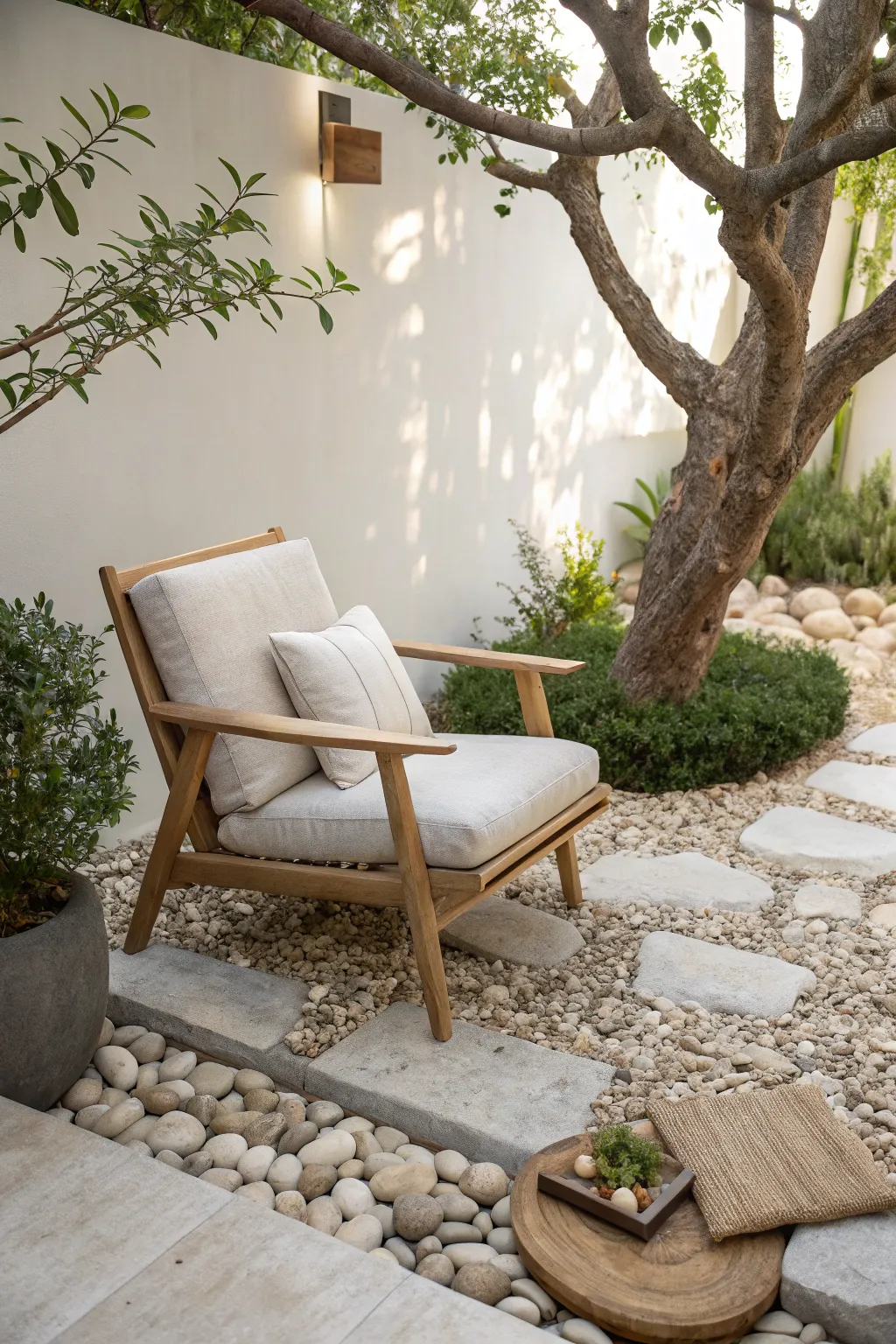 Find your calm in a cozy zen seating nook, where simplicity meets serenity.
