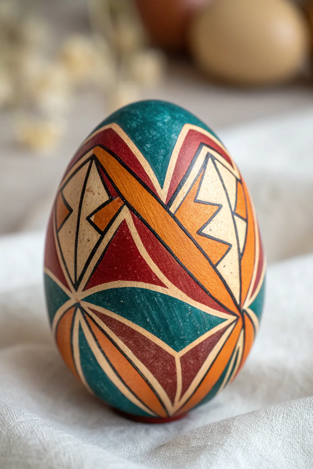 Embrace the unexpected with abstract Easter egg art that delights the senses!