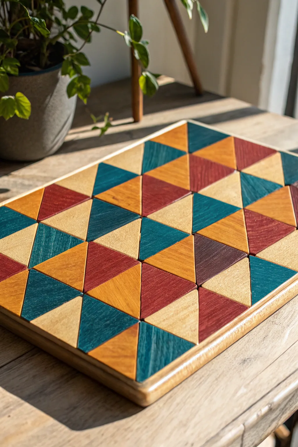 Unlock the mesmerizing beauty of 3D illusions with tessellations—where simplicity meets complexity in striking colors.