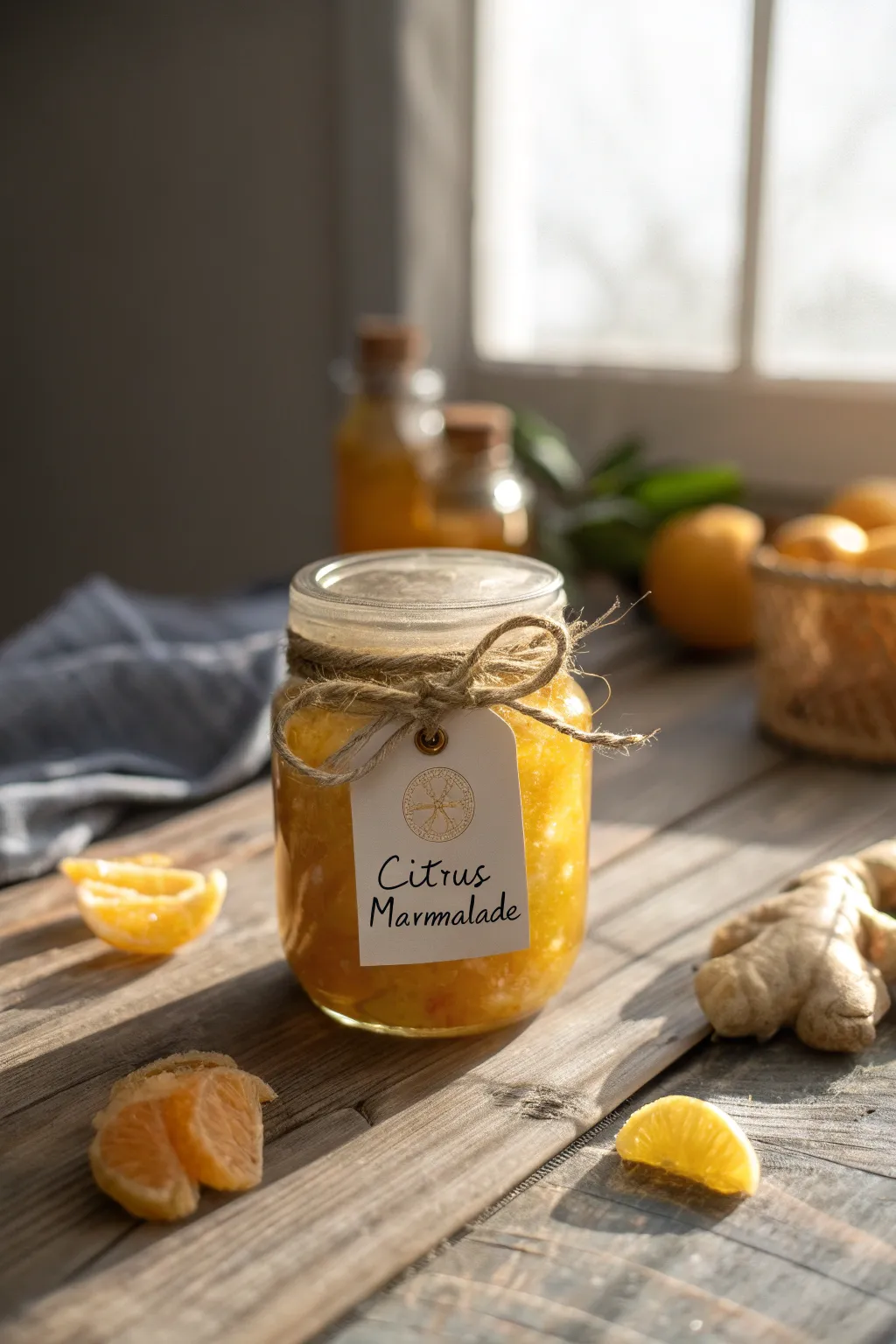 Brighten up your mornings with a jar of sunshine - Citrus Marmalade with a ginger twist!