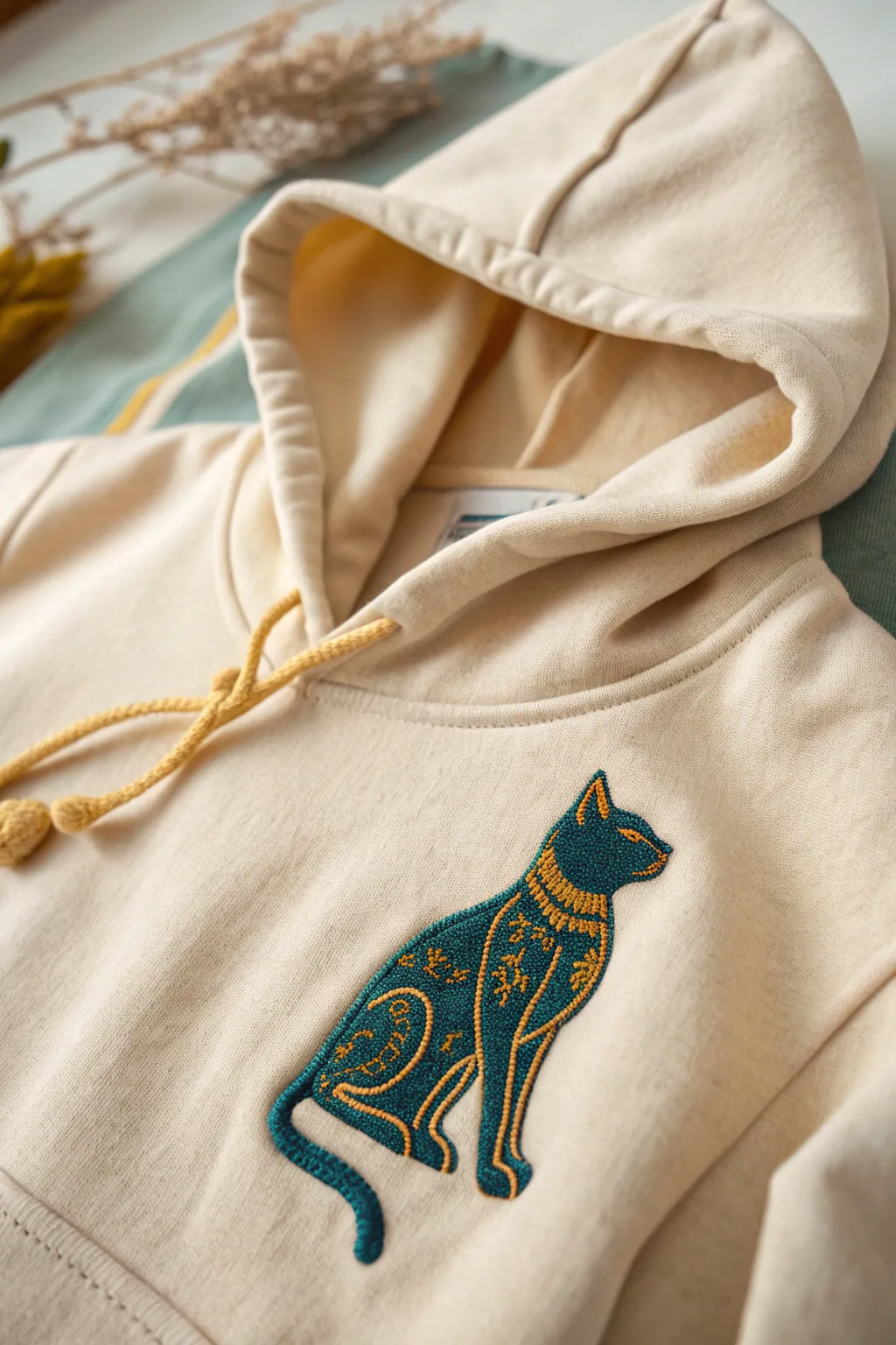 Crafted with love: Capture your pet's essence in embroidery. 🐾✨