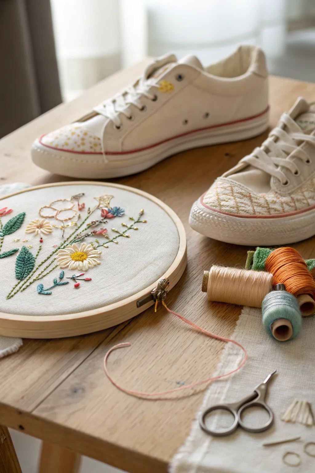 Embrace the beauty of your creative journey with every stitch.