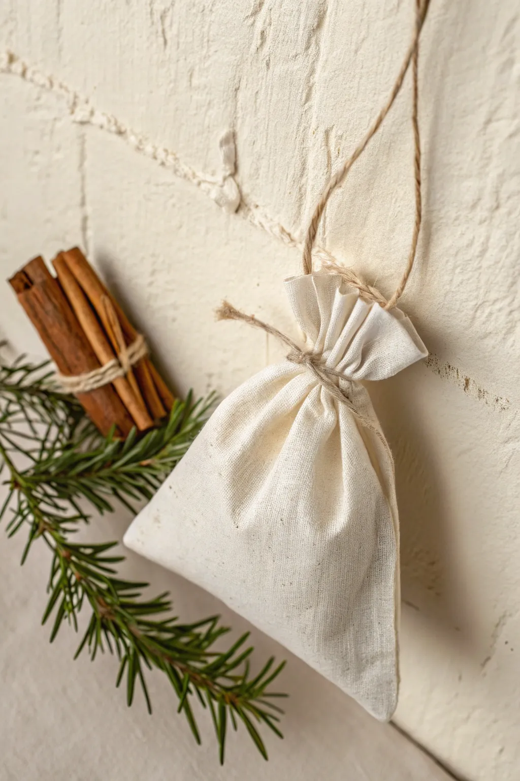 Infuse your space with warmth and elegance with handcrafted scented sachets. Perfect for a minimalist holiday touch.