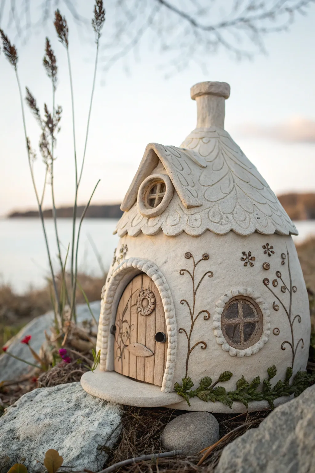 Discover the charm of a handcrafted gnome home, where simplicity meets fairy-tale magic.