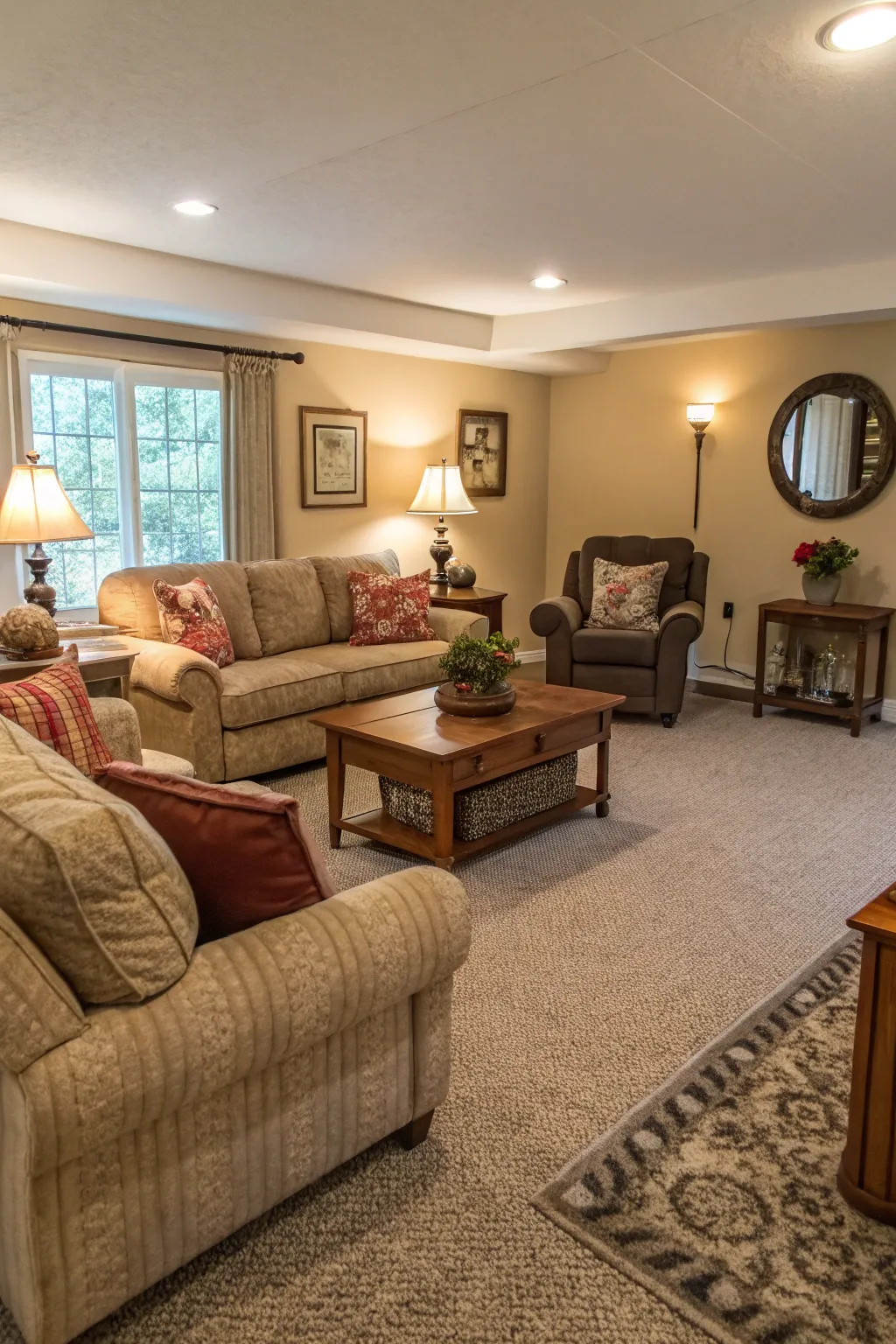 A functional layout ensures comfort and accessibility.