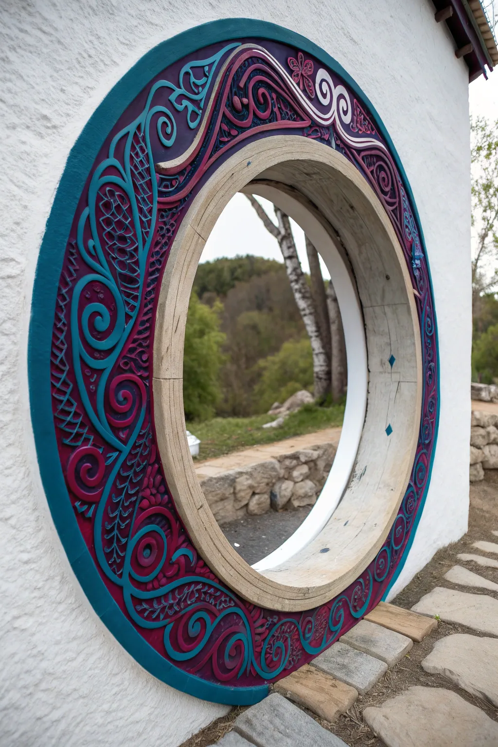 Step into the unknown with this enchanting portal diorama—where simplicity meets magic.
