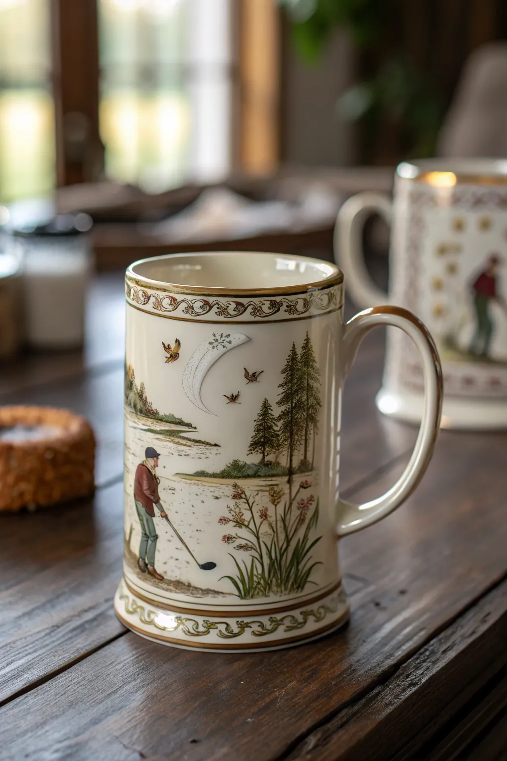 Celebrate Dad's passions with a custom-crafted mug that brings his hobbies to life.