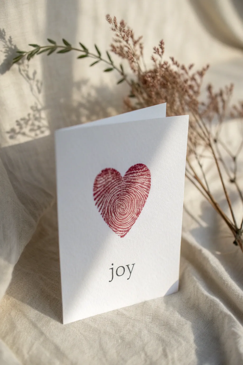 Craft your holiday wishes with heartfelt simplicity and striking design.