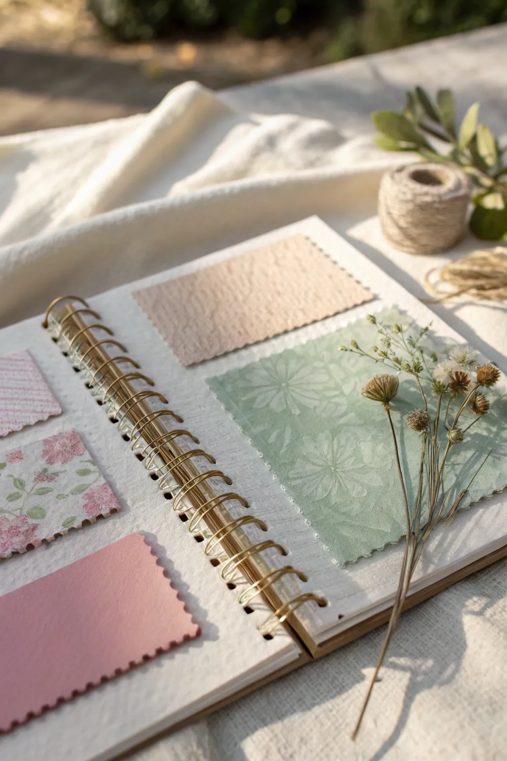 Craft your memories with elegance and texture. 🌿📖✨