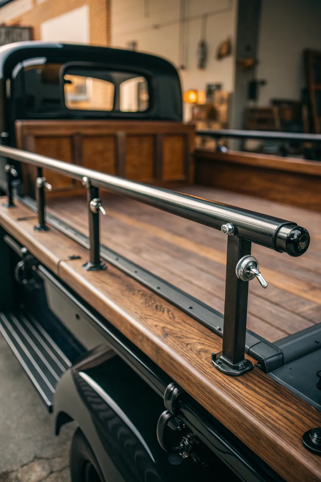 Elevate your load game with these expertly crafted adjustable height side rails — where function meets fine craftsmanship.