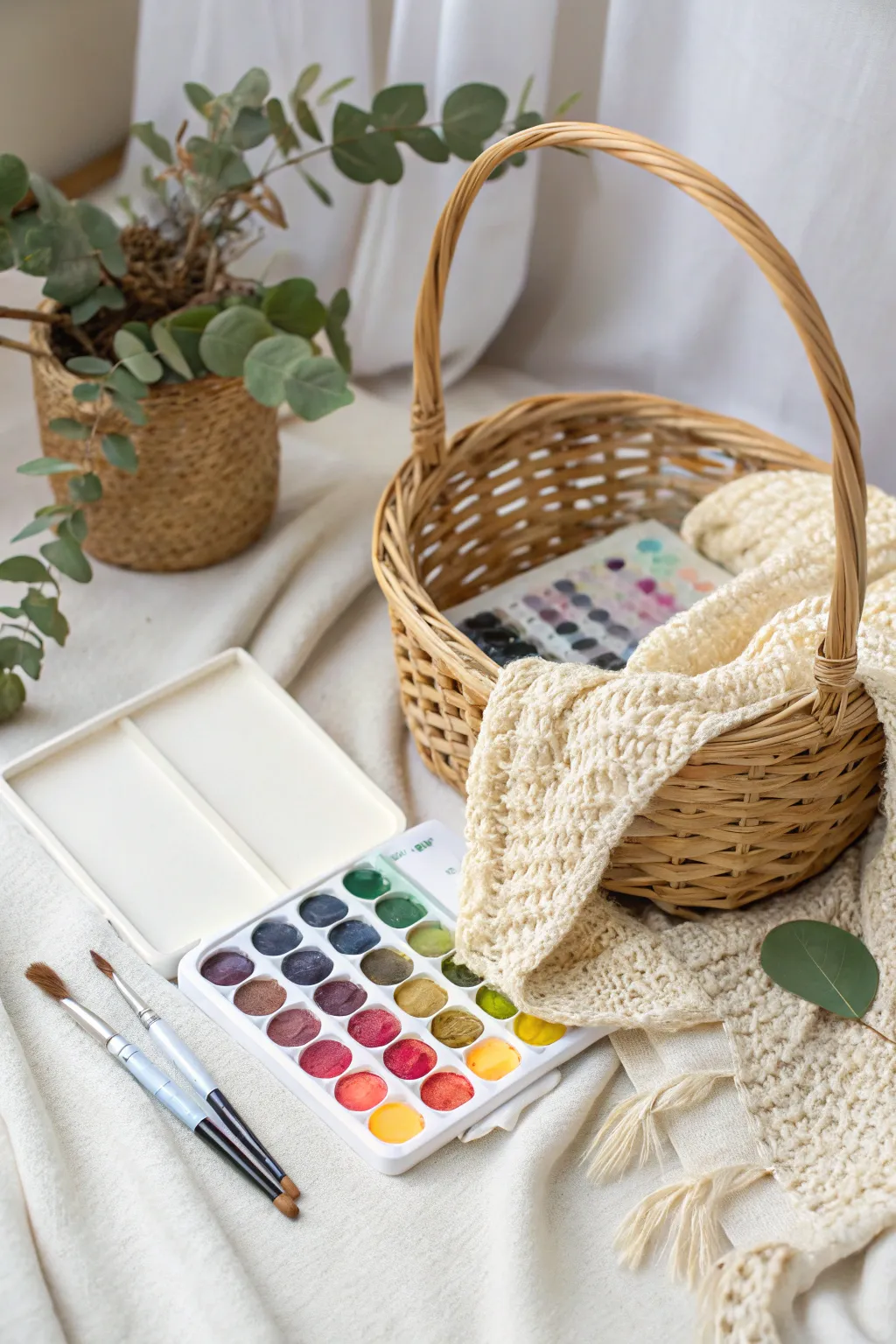 Unleash your creativity this Galentine's Day with the perfect artistic basket.