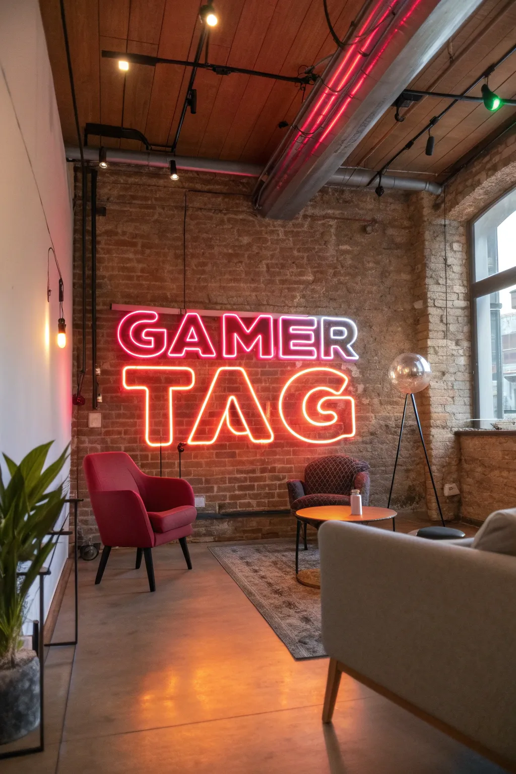 Light up your space with personalized neon signage.