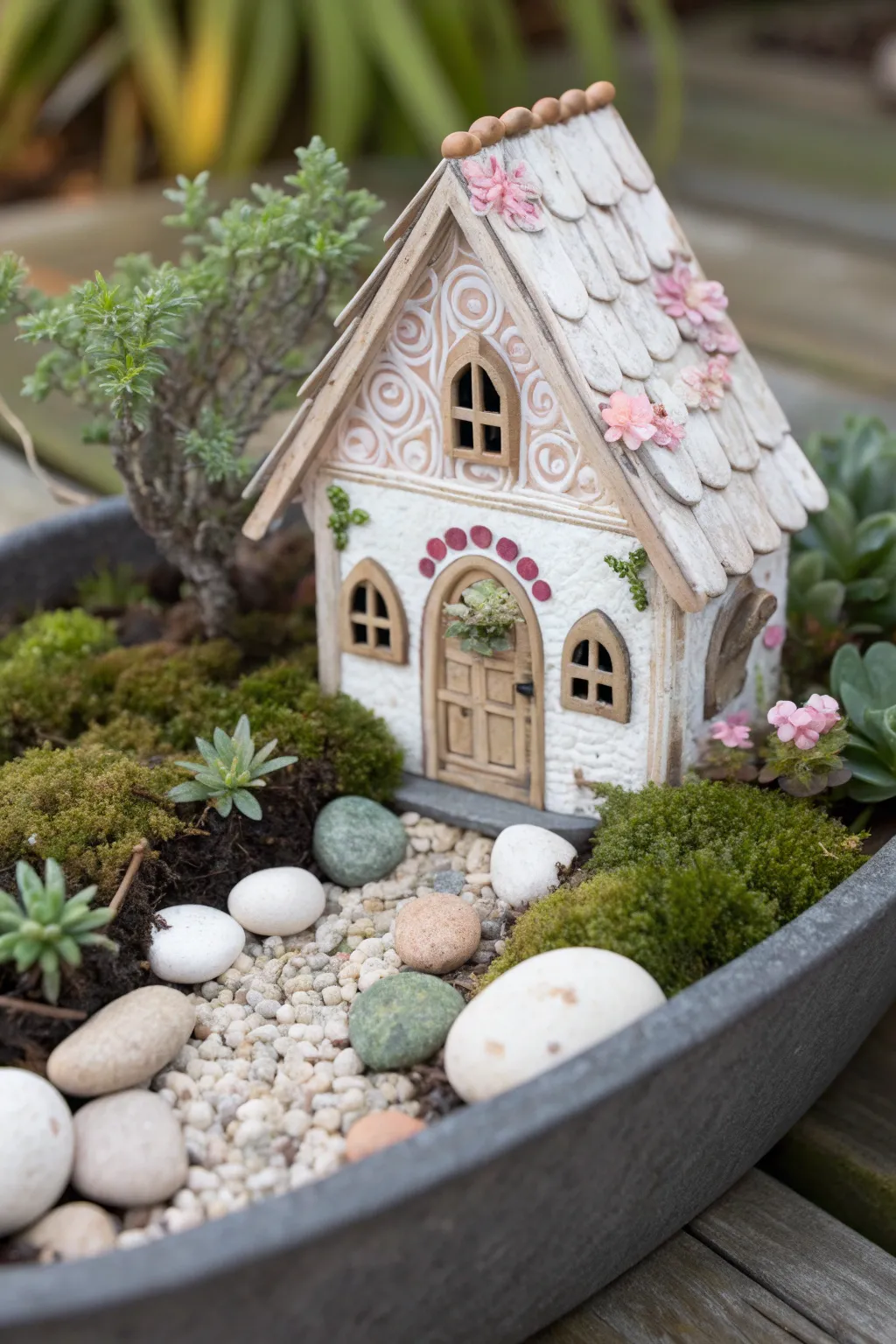 Step into a Fairy Garden Fantasy: Where childhood dreams come alive in miniature magic.