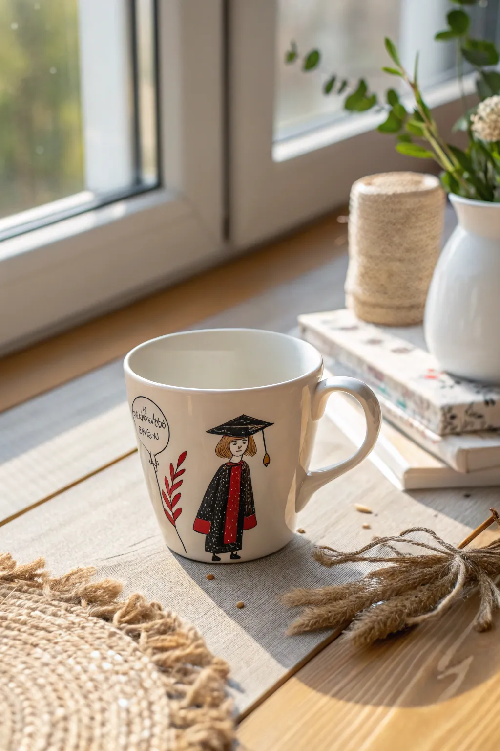 Capture the joy of graduation with charming, personalized cups that tell a story.