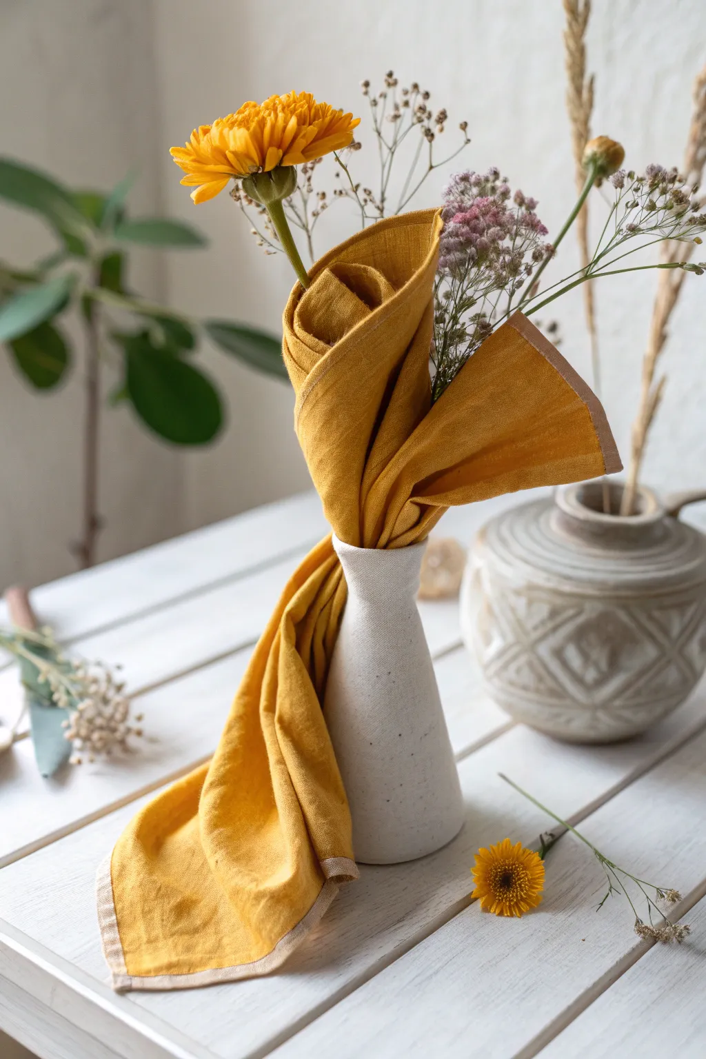 Eternal Blossoms: Handkerchief flowers adding timeless beauty to your decor.