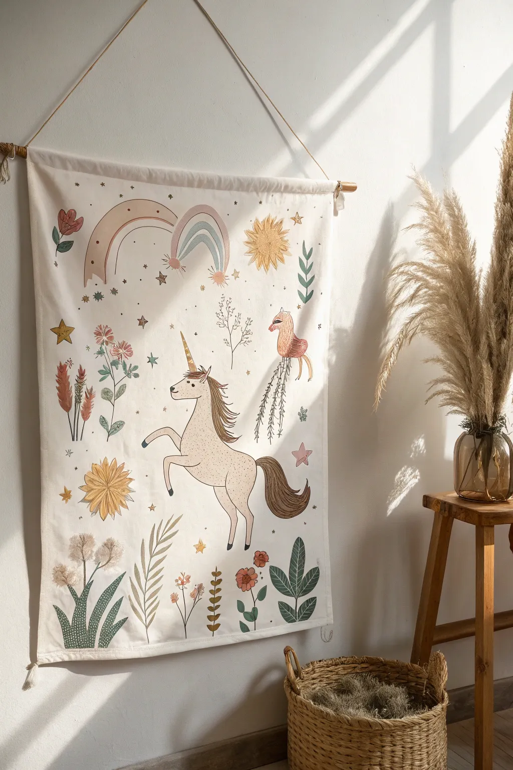 Bring magic to your space with whimsical, handcrafted illustrations.